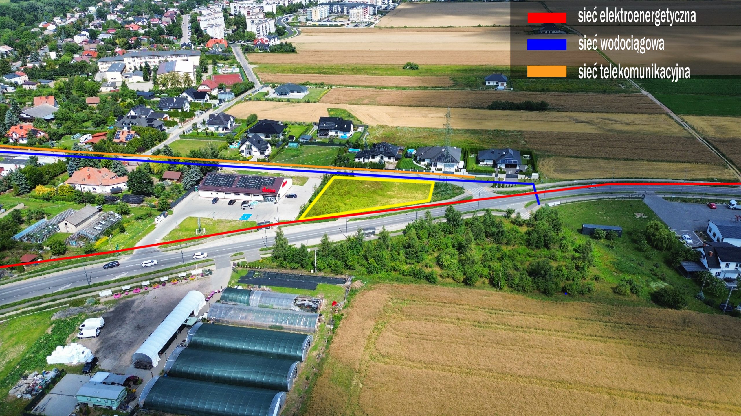 Read more about the article Inwestycyjna Działka usługowa 1371 m²  – Ciechanów