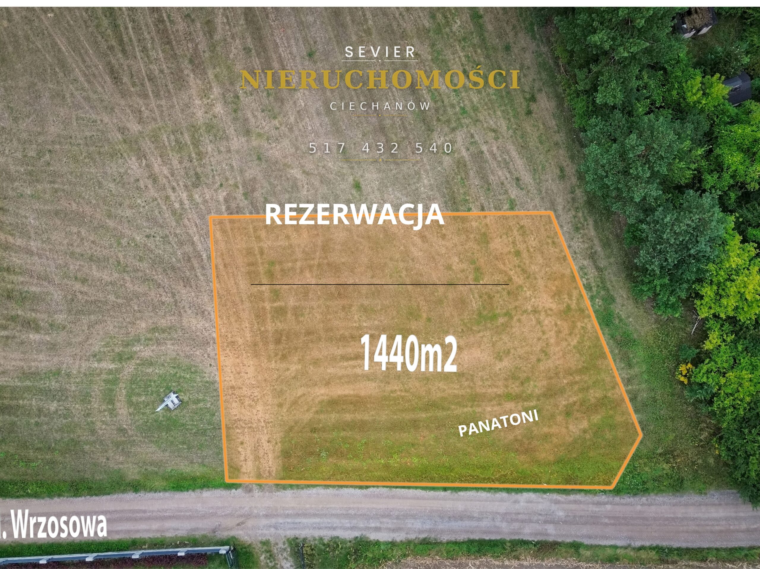 Read more about the article Na sprzedaż: Działka budowlana o powierzchni 1441 m² – Pęchcin, ul. Wrzosowa