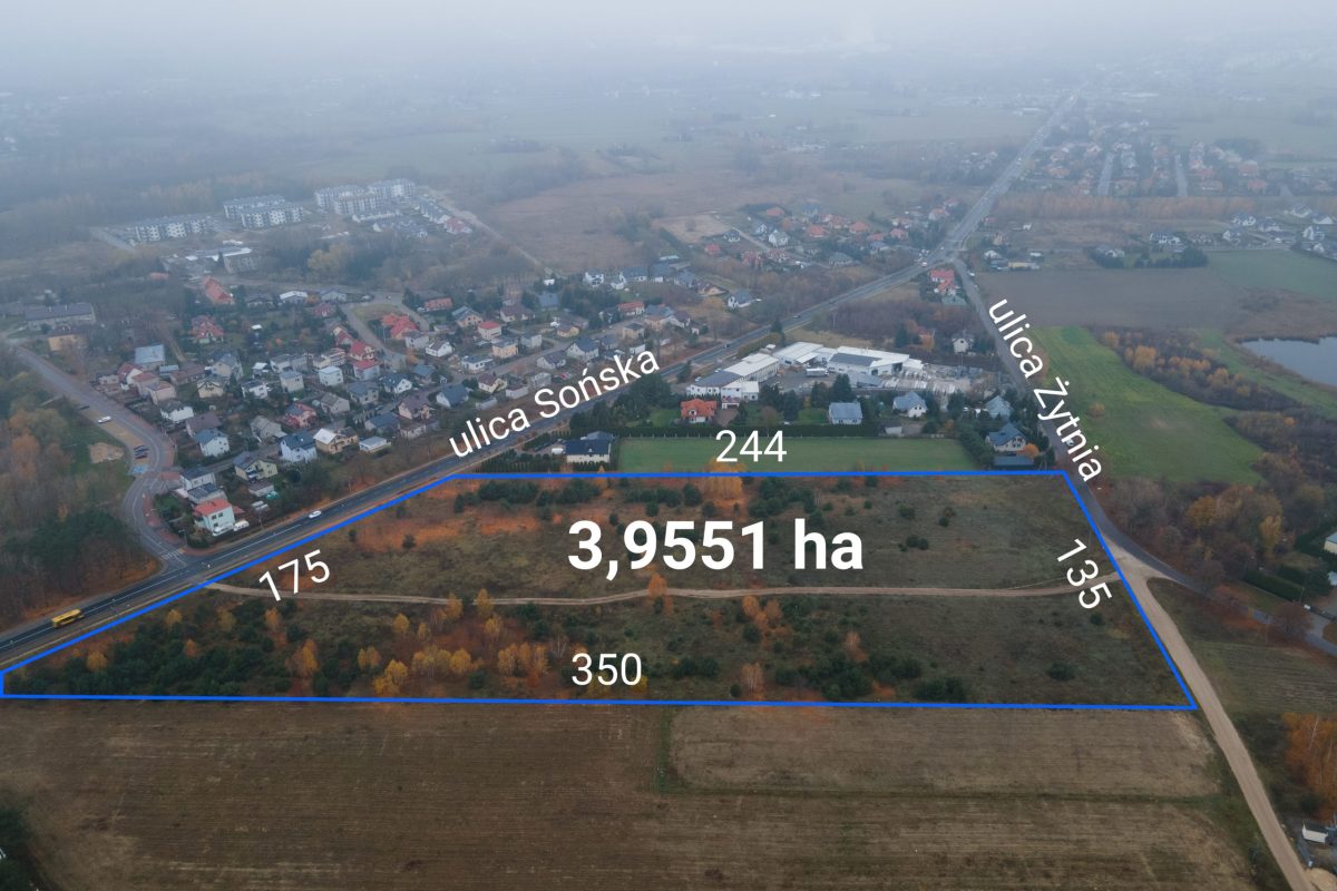 #działka inwestycyjna #ciechanów